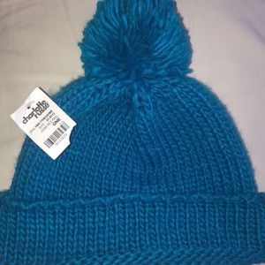 Charlotte Russe blue beanie winter hat